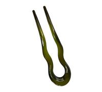 SELiLe Elegante bastone per capelli da donna, alla moda, a due denti, pratico strumento per acconciature per matrimoni e feste