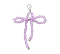 SELiLe Gioielli Appesi Con Un Inconfondibile Perle Bowknot Per Borsa Zaino Moda Gioielli Fatti A Mano Per Le Donne Accessori Di Moda Fatti A Mano, Taglia unica, come descritto, come descritto