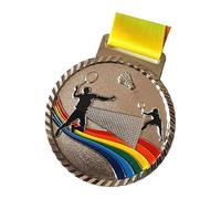 SELiLe Medaglie sportive amatoriali con nastro per bambini, teen eventi, aule, medaglie sportive scolastiche