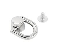 SELiLe Palline Rotabili D Anelli Bulloni Portamonete Fabbricazione Di Forniture Per Accessori Artigianato In Pelle E Miglioramenti Hardware, argento