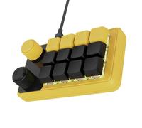 SELiLe Tastiere Ergonomiche 12 Tasti Gaming Macro Con Tasti di scelta rapida RGBS E Tipo C Meccanismo di Regolazione Tastiere