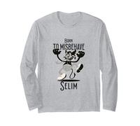 Selim - Nome da Ragazzo con Un diavoletto Carino Maglia a Manica