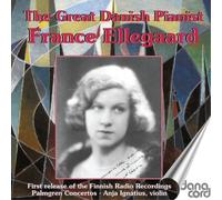 Selim Palmgren The Great Danish Pianist: France Ellegaard (CD) Album