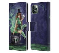 SELINA FENECH GOTICO CUSTODIA COVER A PORTAFOGLIO PER APPLE iPHONE TELEFONI