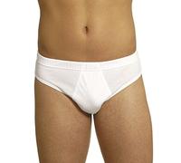 SELINA Slip Uomo 100% Cotone Filo di Scozia Axiom SN0099 (Bianco, 5 L IT Uomo)