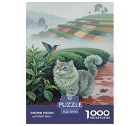 Selkirk Rex Puzzle Sfidare 1000 Puzzle Familiare ArtePuzzle Decorazione Della Casa Regalo 70x50cm/1000pcs