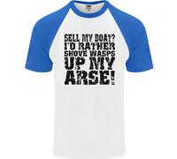 Sell My Barca ? Motoscafo Yacht Shabby Vela DA UOMO S/S Baseball T-Shirt