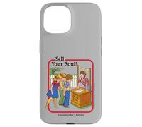 Sell Your Soul Sarcastic Retro Vintage Funny Adult Humor Custodia per iPhone 15