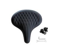 Sella ampia ed ergonomica per bicicletta elettrica, MTB, Citybike, colore nero