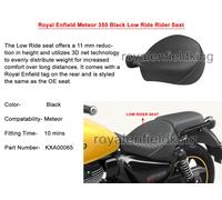 Sella Bassa Di Colore Nero Royal Enfield Meteor 350 Originale