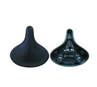 Sella Bici Comodo cuscino for sella da bici for uomo e donna con morbida schiuma a memoria di forma, sella larga for bicicletta adatta alla maggior parte delle bici Sella Mtb(Black)