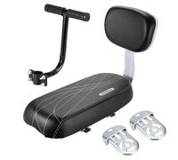 Sella bici ergonomica con schienale e pedali per il per massimo supporto