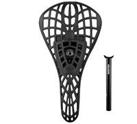 Sella Bici Sella for bicicletta con reggisella, sella MTB Dirt Jump Spider da 248 mm, ammortizzatore for bici, 25,4/27,2/30,9(BK Aluminum 25.4)