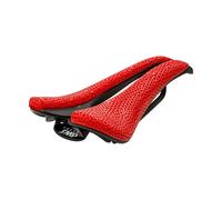 Sella Bici SMP 4BIKE EVO 3D 140 mm Rossa Ergonomica con Tecnologia Carbon DLS