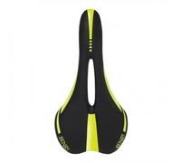 Sella Bici Velo Senso 3274 Sport Unisex Nero Giallo Fluo 276x142mm Comfort
