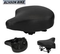 SELLA BICICLETTA GEL SELLINO BICI CON MOLLE CLASSICA COMODA VINTAGE BIKE BENSON