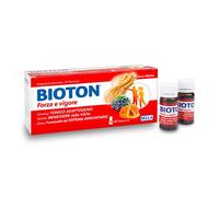 Sella Bioton forza e vigore - Sella integratore ginseng per la stanchezza e lo stress, 14 flaconcini