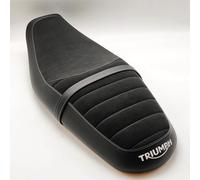 Sella biposto nera, logo, originale a9708509 Triumph Street Scrambler