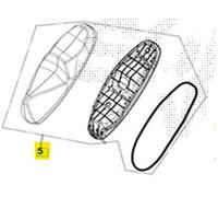 SELLA BIPOSTO NERA SYM SYMPHONY ST 50 2021 XL05W1-IT