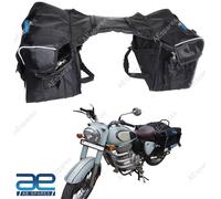Sella Borse Nero Per Reale Enfield Nuovo Classico Reborn 350 Meteor 350