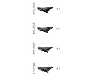 Sella Brooks England Cambium 1 (x4) Noir