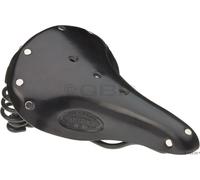 Sella Brooks Flyer S Donna Nera Con Rotaie In Acciaio Nero