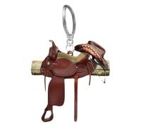 SELLA CAVALLO - Tornario Acrilico Cavallo, Decorazione A Sella Per Da Auto Piatta, Decorazione Di Acrilici | Ciondolo Chiave Di Cavallo | Sattel Cowboy Cowgirl Per Auto Return