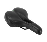 Sella comfort a doppia densità con foro centrale Newton City Fluidynamic Noir