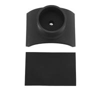 Sella con adattatore per bottiglia, struttura in ferro resistente, con asse di sollevamento idraulico, con imbottitura per tubo 4 pollici, nera, compatibile con assi 60 70 80