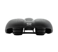 Sella con foro centrale a memoria rilassata Selle Royal Float Loisir Noir