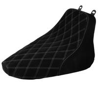Sella Cuscino Per Sedile Singolo Anteriore Per Conducente Nero A Basso Profilo Per Softail Per Heritage Per FLSTC Per Deluxe Per FLSTN 2006-2017
