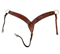 Sella Da Barrel Racing Con Collare In Pelle Strutturata Per Cavallo Western