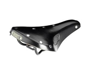 Sella da bicicletta in pelle Brooks B17 Short Standard Classic da donna ( Nero )