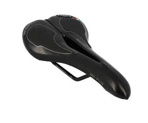 Sella da strada/mountain bike Monte Grappa 1150 Eletta gel nera tipo Transam