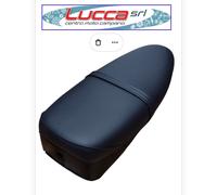 Sella Dieffe Lunga Biposto Nera Piaggio Vespa HP