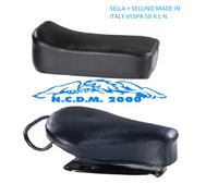 SELLA E SELLINO NERA PIAGGIO VESPA 50 SPECIAL ET3 125 PRIMAVERA TIPO ORIGINALE