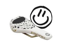 Ergon Sm Downhill Comp Vali Holl Edition Saddle Argento 120 mm White / Black / Gold