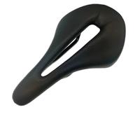 Sella for bicicletta Cuscino for sedile for mountain bike da strada interamente in fibra di carbonio + fibra di pelle con nastro for manubrio Parti di biciclette marroni(Black)