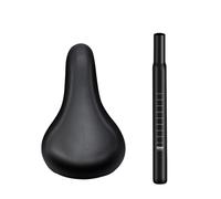 Sella for bicicletta for bambini, pratica e comoda, for bambini e bambine, for andare in bicicletta (solo sella).(Saddle w 27.2mm Post)