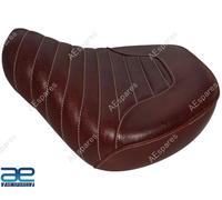 Sella Frontale In Pelle Marrone Per Royal Enfield Classic 650