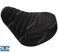 Sella Frontale Solo Nera In Pelle Per Royal Enfield Classic 650 AEs
