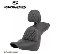 SELLA HARLEY SOFTTAIL SADDLEMEN Roadsofa™ 818-29-182BR One-Piece Nera Foam | ...