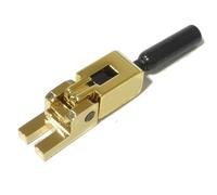Sella individuale n. 2 per tremolo Floyd Rose chitarra 2a o 5a corda finitura oro