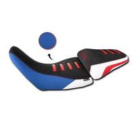 Sella Isotta Anteriore Ribassata Comfort Per Africa Twin Crf 2020- Nera, Blu E Bianco Con Dettagli Rossi