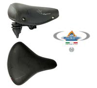 Sella LAGUNA Doppia Molla Nera MONTEGRAPPA per Bici Olanda City Bike Epoca