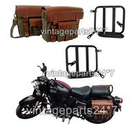 Sella Laterale Royal Enfield New Classic Reborn 350 Oliva con Supporto