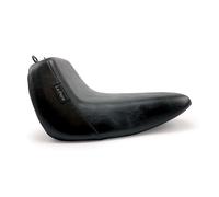 Sella le pera singola bare bones liscia softail: harley davidson softail m8 18-u