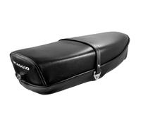 SELLA LUNGA BIPOSTO CON SERRATURA SCRITTA PIAGGIO PER VESPA 50 SPECIAL L R N