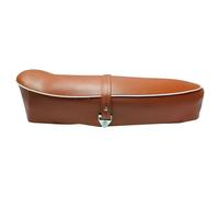 SELLA LUNGA MARRONE PIAGGIO VESPA 50 SPECIAL125 PRIMAVERA ET3 CON LEVETTA