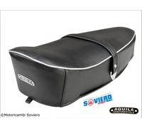 Sella Lunga Nera Levetta Con Targhetta Aquila Vespa 125 Primavera VMA